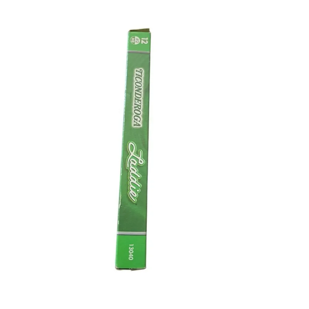 New Dixon Ticonderoga Laddie Vintage HB #2 Pencil Real Wood 12 Pack‎ Pencils